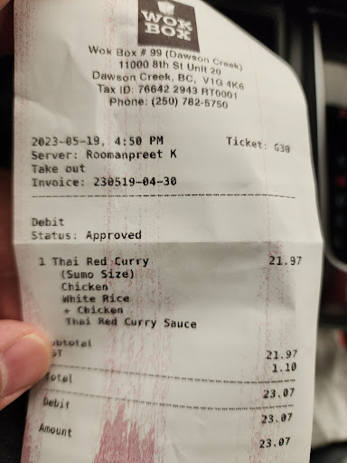 Photo of Wok Box - Dawson Creek - 11000 8th St Unit 20, Dawson Creek, BC V1G 4K6